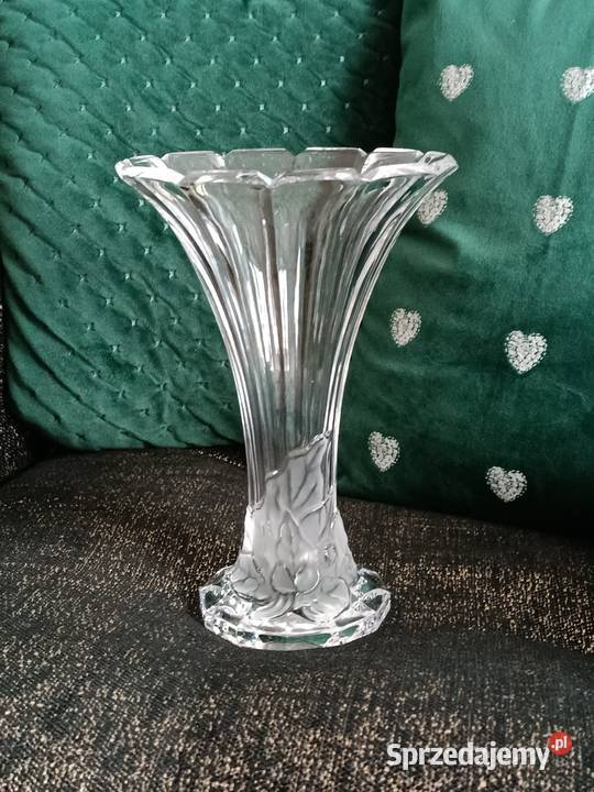 Wazon szkło kryształowe Bleikristal Germany Jastrzębie-Zdrój