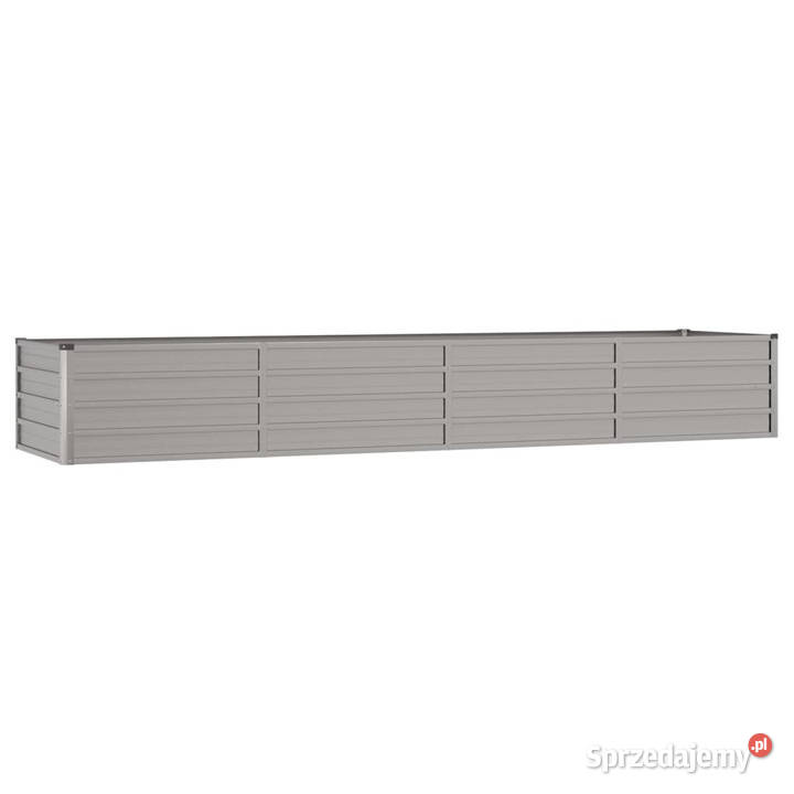 Podwyższona donica rdzawa 320x80x45 stal Warszawa