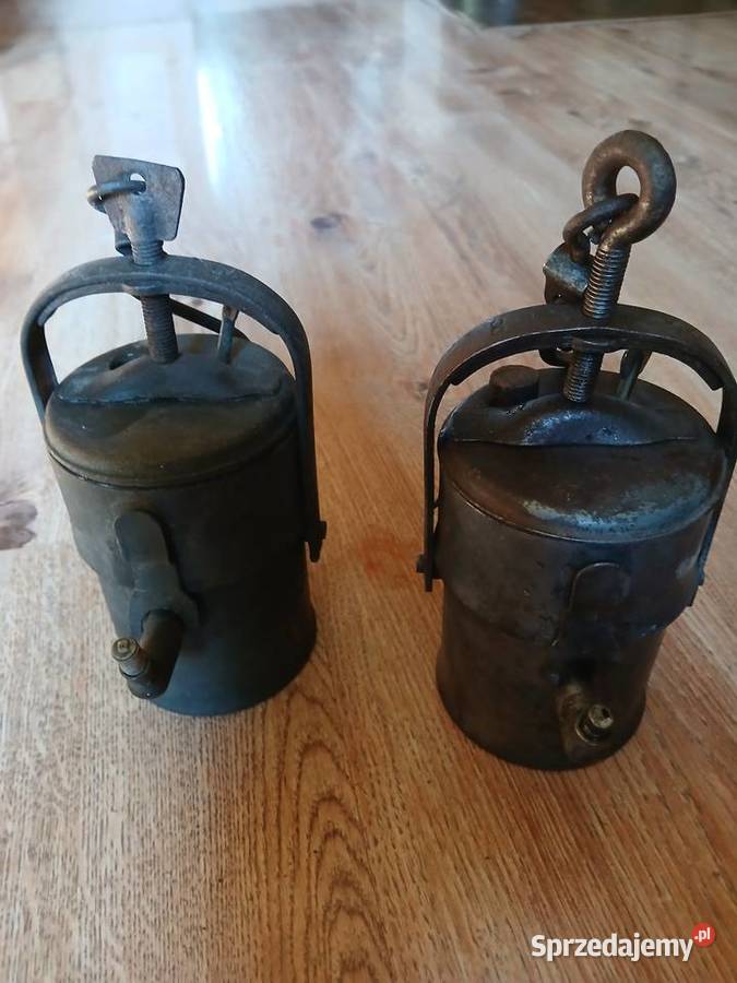 Stara lampa na karbid Kraków