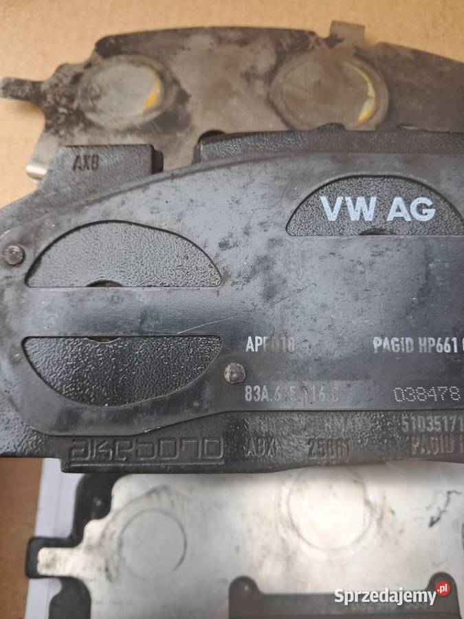 Akebono 370mm klocki przód audi Radlin