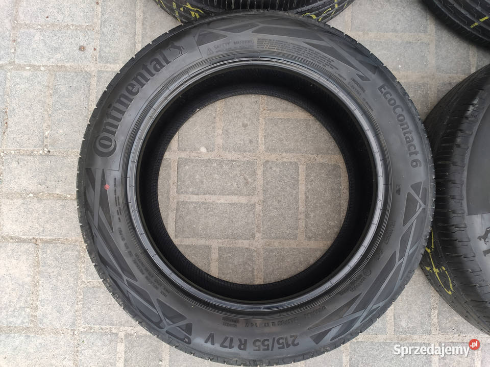 CONTINENTAL ECOCONTACT 6 21555R17 94V Prawie lato Krzyków