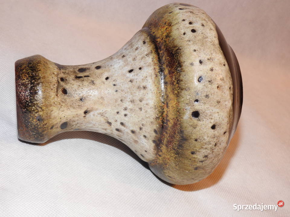 Śliczny stary ceramiczny wazonik niemiecki Inowrocław
