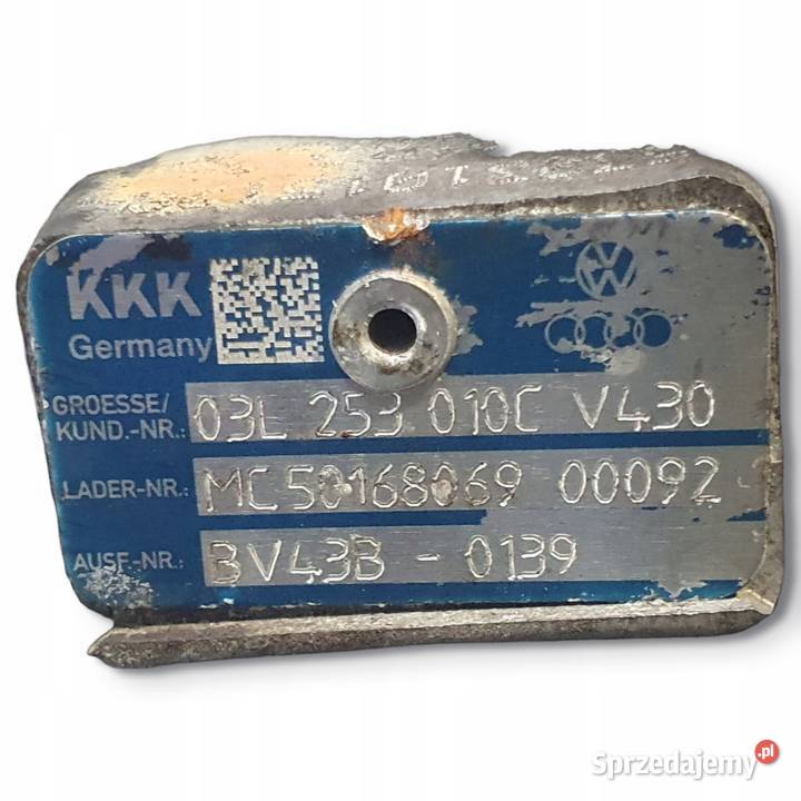 TURBOSPRĘŻARKA VW Passat B6 20 TDI 03L253010C osobowe lubelskie Chełm