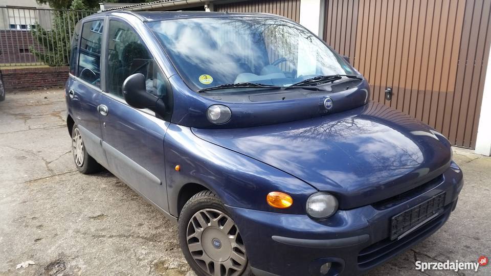 Multipla 19 JTd 6 osobowy klima sprowadzony z dolnośląskie Syców sprzedam