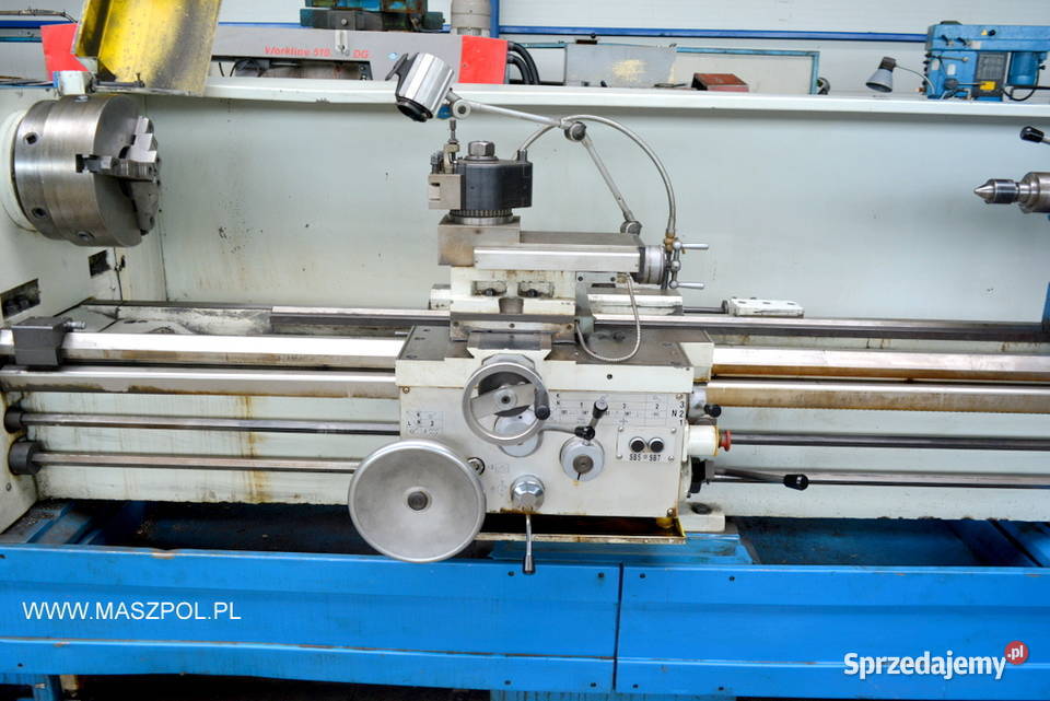 Tokarka uniwersalna Knuth Sinus 330 C x 2000 mm Produkcja łódzkie Głowno