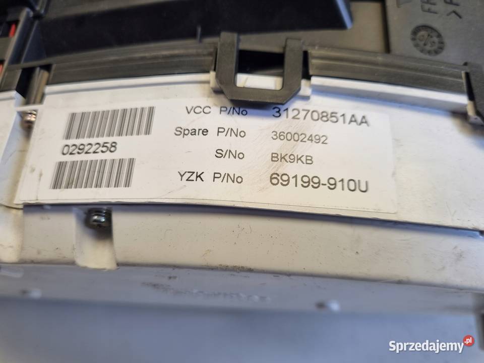 Volvo XC60 Diesel LICZNIK ZEGARY Europa lubelskie