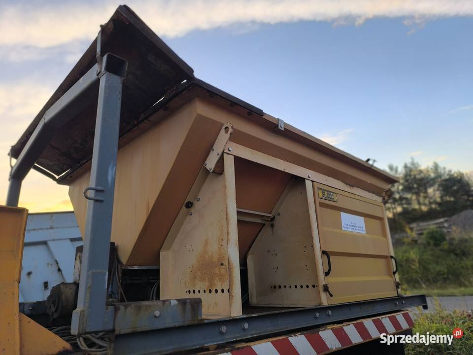 solarka piaskarka pług odśnieżny do śniegu Arvel