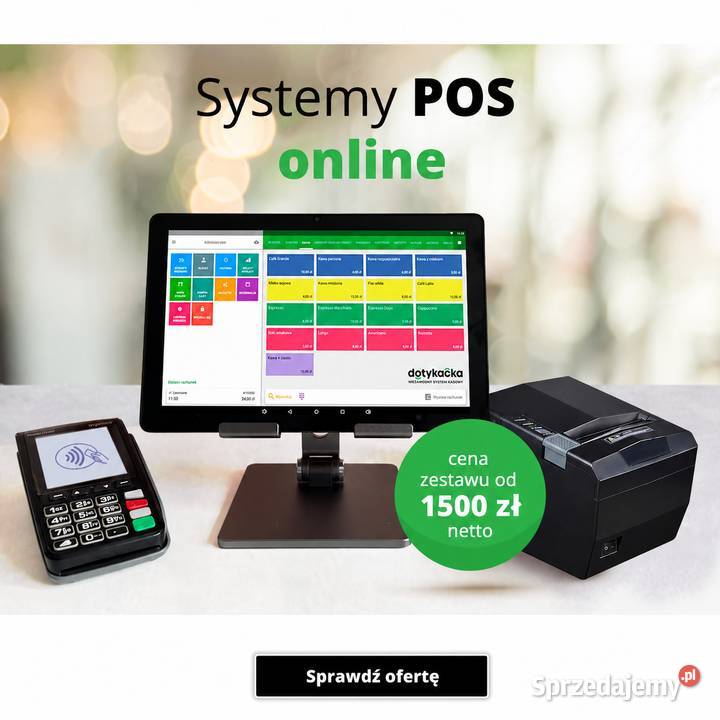 Dotykacka Tani system POS 10 Gastronomia Toruń sprzedam