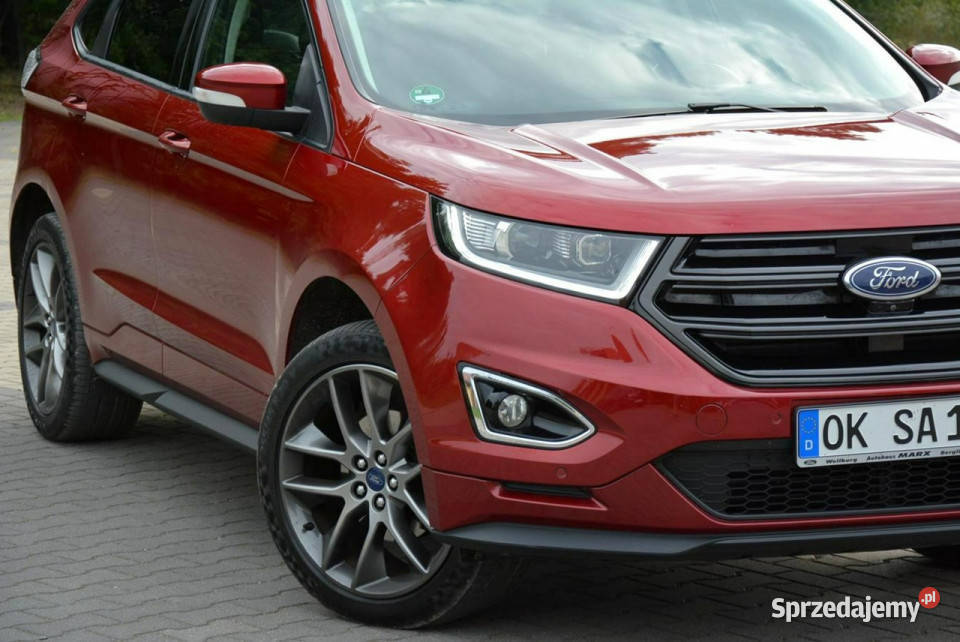 Ford EDGE ST Panorama Wentylacja Skóry Full Led gniazdo USB Ostrów Mazowiecka
