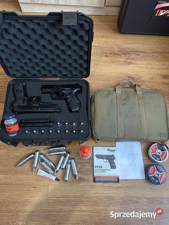Mega zestaw Co2 Walther cp99 Sig Sauer p226 Gryfice