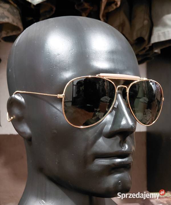 Okulary aviator MILTEC zielone