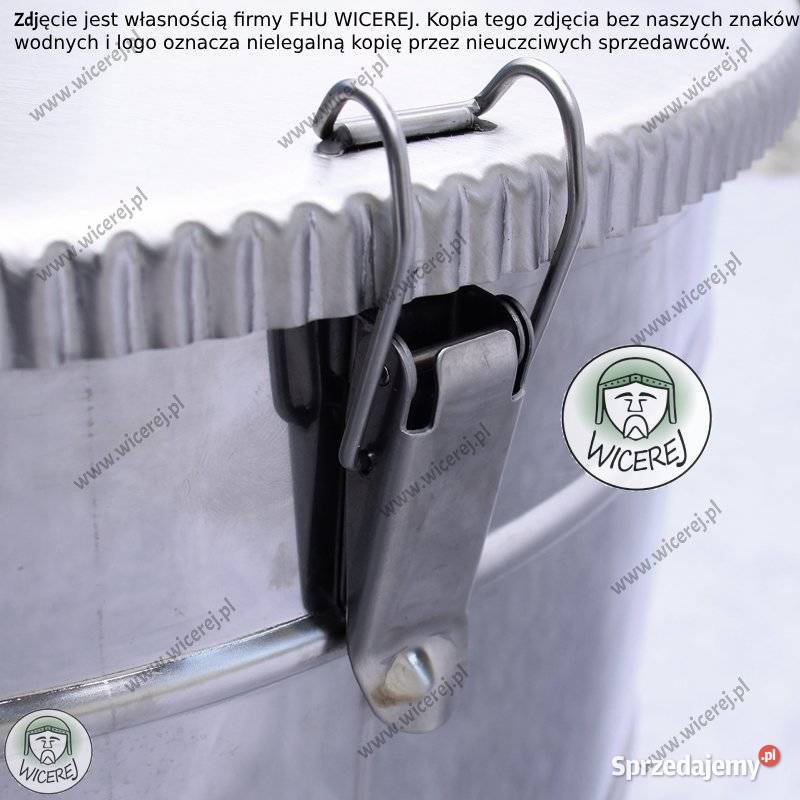 PREMIUM Odstojnik do miodu 100L z ZATRZASKAMI Jaśliska