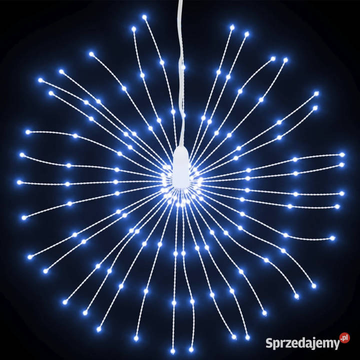 Ozdoby świąteczne ze 140 lampkami LED 4 zimna sprzedam