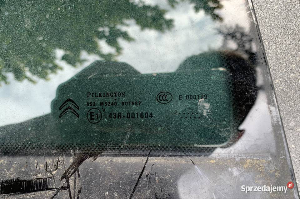 Szyba prawy tył citroen ds4 2012r Turek