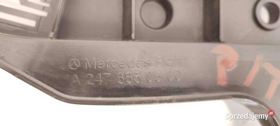 MERCEDES W247 ŚLIZG ZDERZAKA PRAWY TYŁ