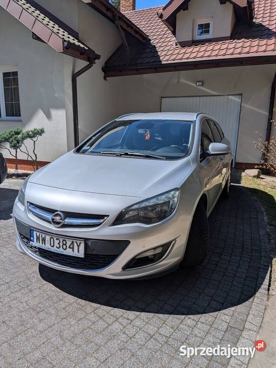 Opel Astra J Sport Tourer Kombi 2015 16 CDTI 110 bluetooth Astra Warszawa