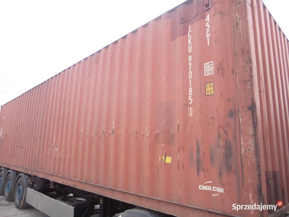 Kontener morski magazynowy budowlany 40 HC CARGO opolskie Opole