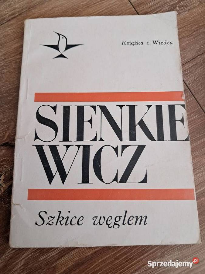 książka z 1967r szkice węglem Henryka świętokrzyskie