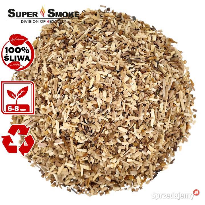 Zrębki Wędzarnicze Super Smoke ŚLIWA KL08 68mm sprzedam