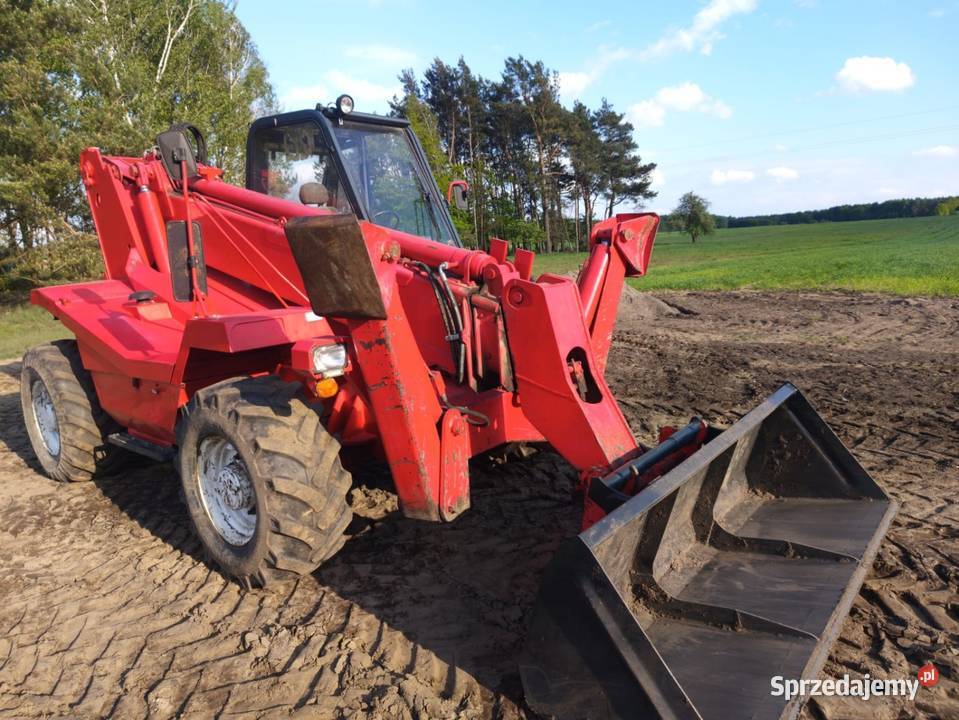 Ładowarka teleskopowa Manitou madbro JCB nieuszkodzony Bełchatów