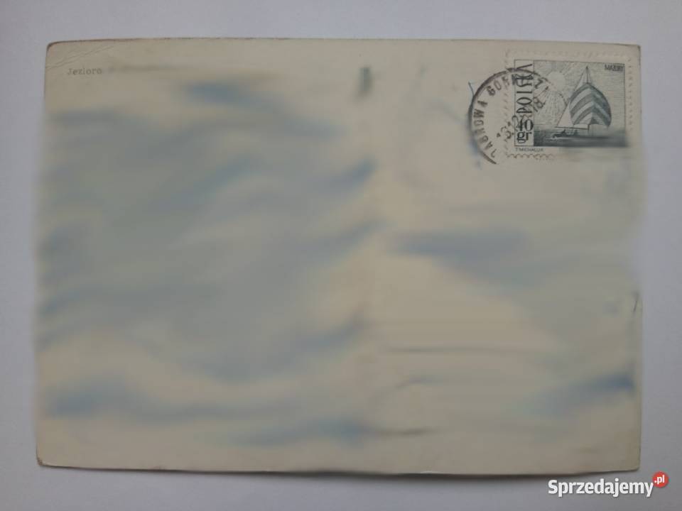 Pocztówka Jezioro Rożnowskie 1969r Znaczek sprzedam