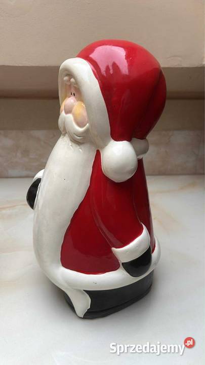 Figurka Mikołaj Boże Narodzenie Porcelana i szkło pomorskie Gdańsk