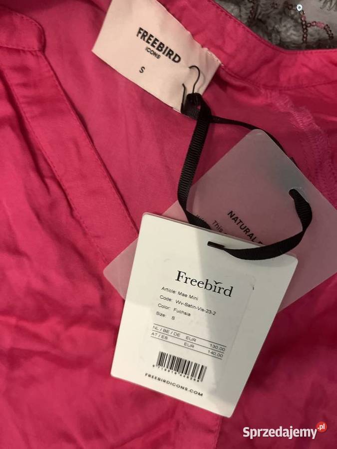 Freebrid sukienka viscoza nowa hit blog 36 Choszczno