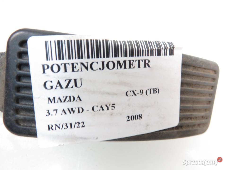 POTENCJOMETR GAZU MAZDA CX9 37 AWD 7T439F836AC