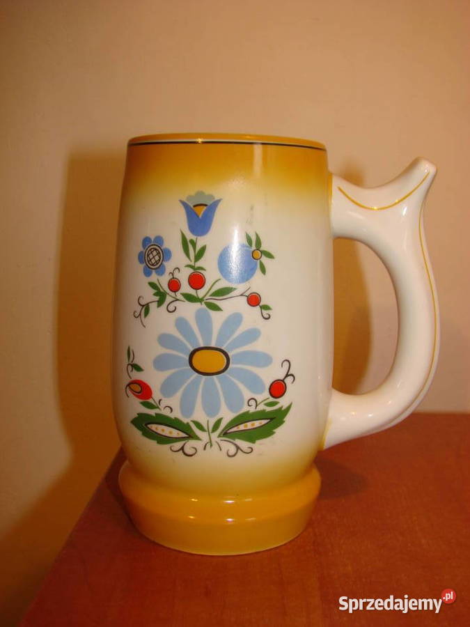 Lubiana wzór kaszubski kufel Pruszcz Gdański sprzedam