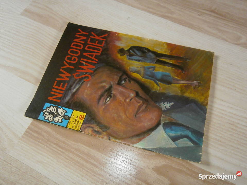 Na zakręcie Niewygodny świadek komiks 1981 seria Łódź