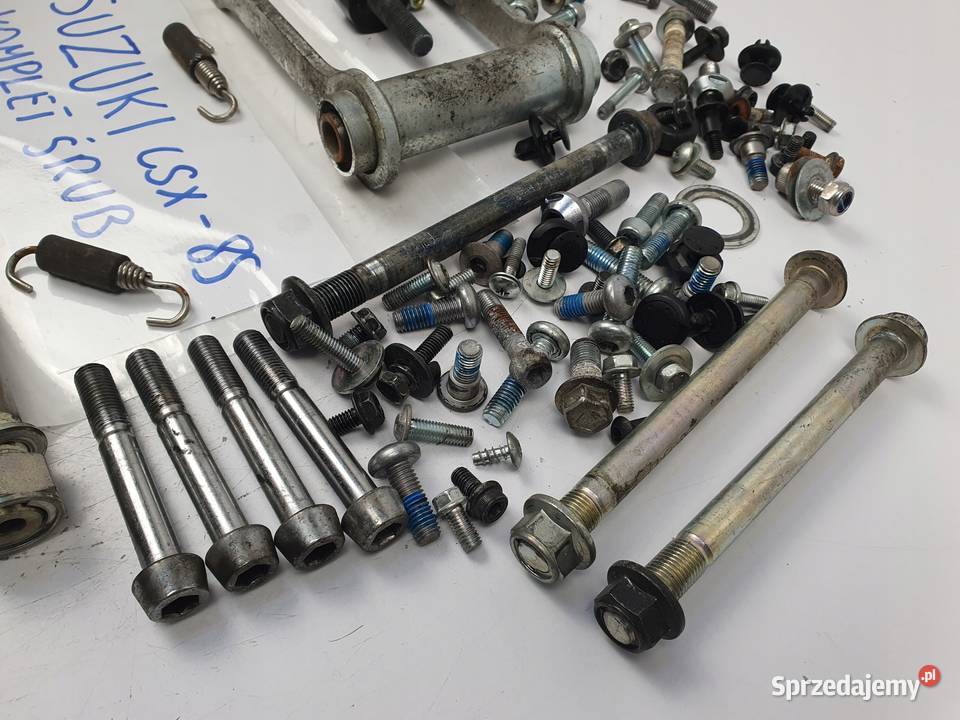 ŚRUBY NAKRĘTKI SZPILKA OŚKA Suzuki GSX8S 2023 Chełm