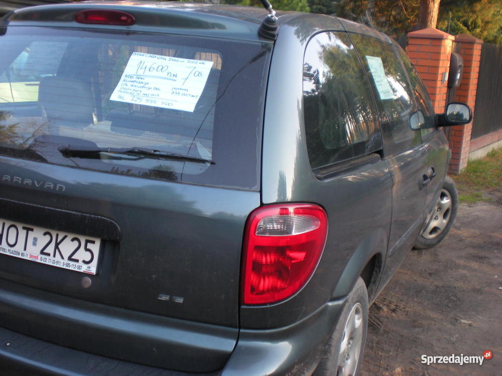 Chrysler Voyager Dodge Caravan III Warszawa 7 os sprowadzony Warszawa sprzedam