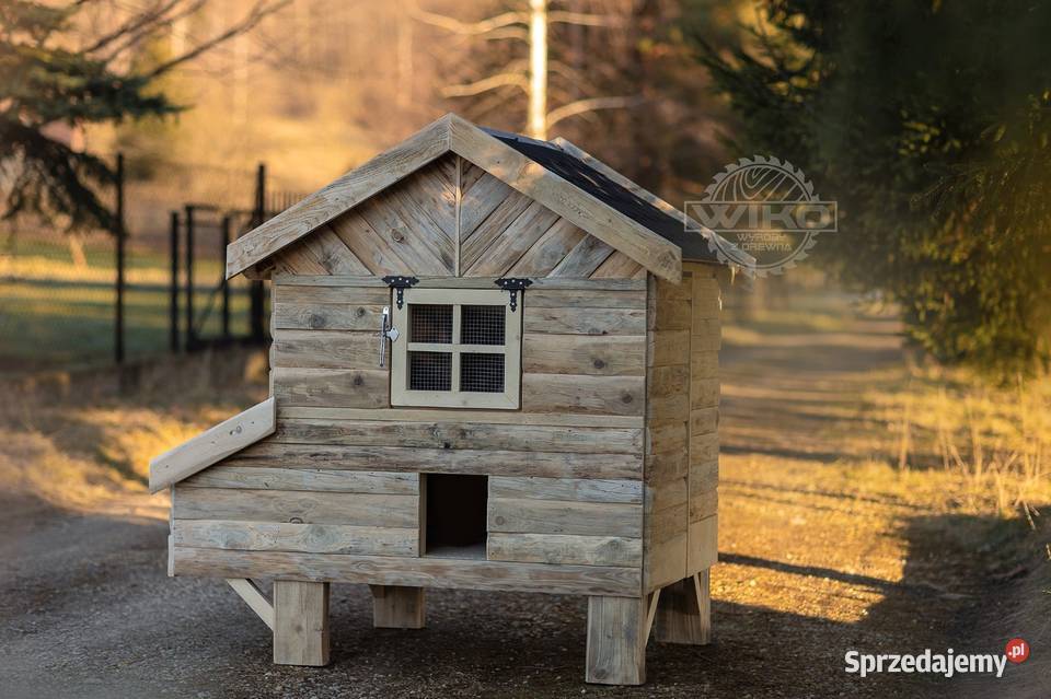 Kurnik kur XXL 1418 kaczek sosna Ocieplony Deska Zagórnik