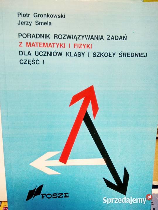 Podręcznik 1 fizyka Fosze unikatowe książki Warszawa