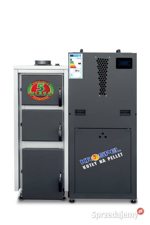 Kocioł moc 30 KW 5 klasa pellet palnik KIPI sprzedam