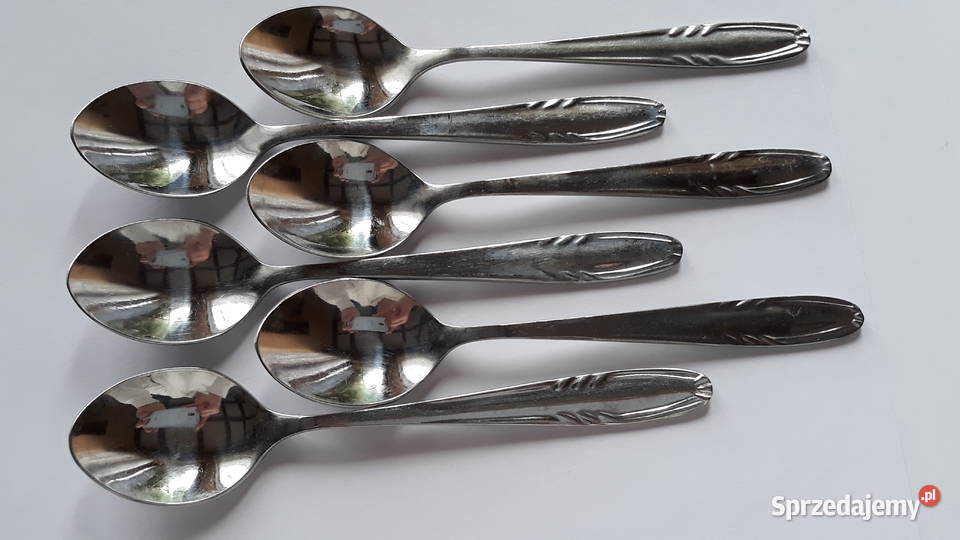 Łyżeczki do kawy mokki KŁOS Gerlach sztućce PRL