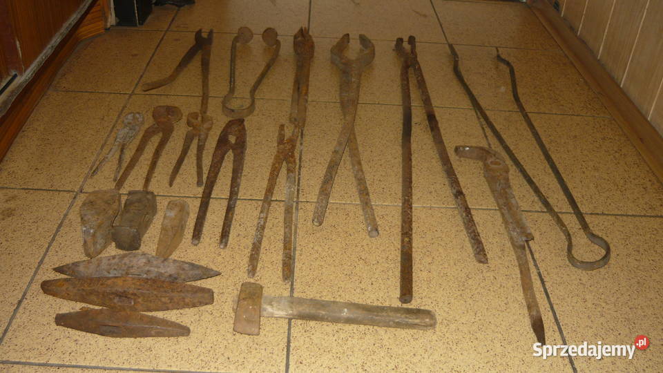Narzędzia kowalskie szczypce młotki kleszcze Pozostałe Sokółka