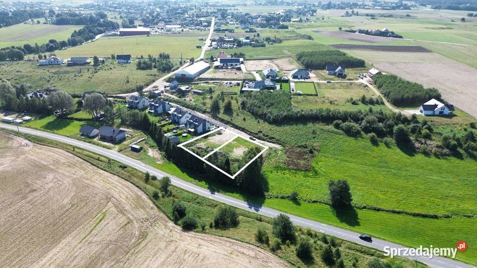 Gowino idealna działka pod budowę domu miastem