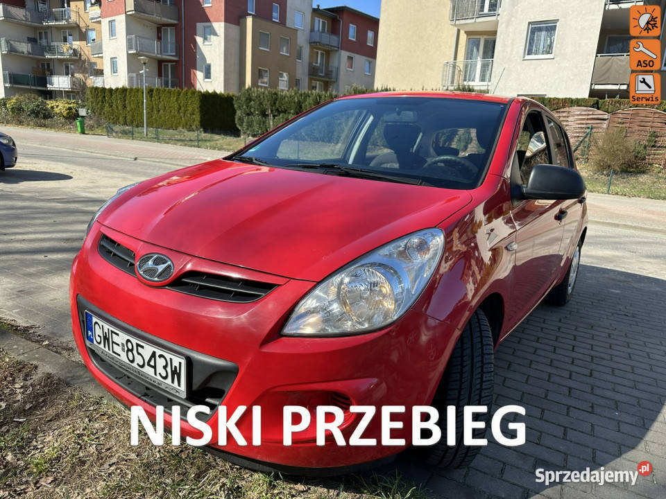 Hyundai i20 KlimatyzacjaIsofixAuxPrzebieg Wejherowo
