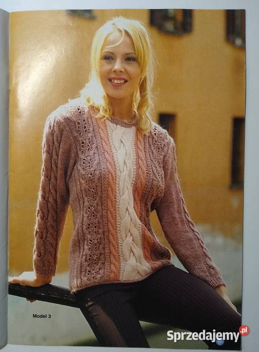 Dama w swetrze 122004 druty