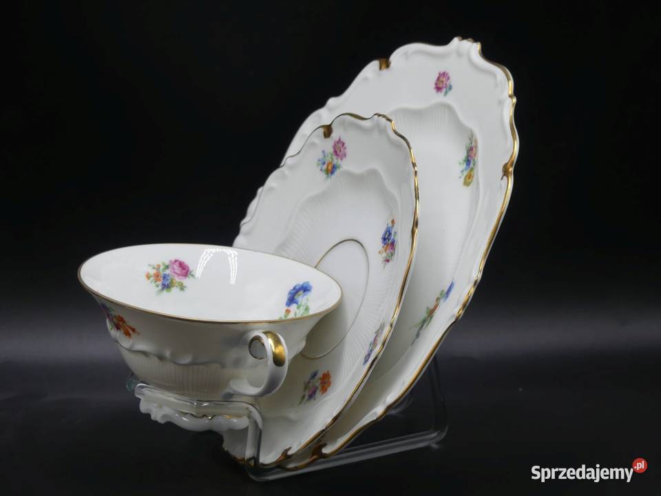 Komplet śniadaniowy Sorau Żary Kavalier 1928 45 Antyki, Sztuka, Kolekcje Poznań