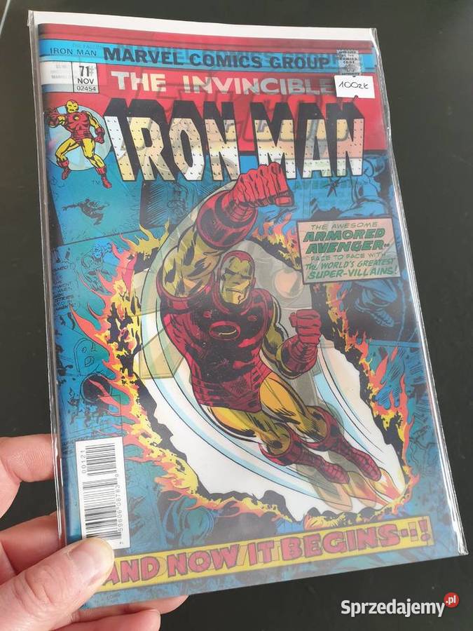 The Invincible IronMan Falcon komiks Marvel USA Gdynia sprzedam
