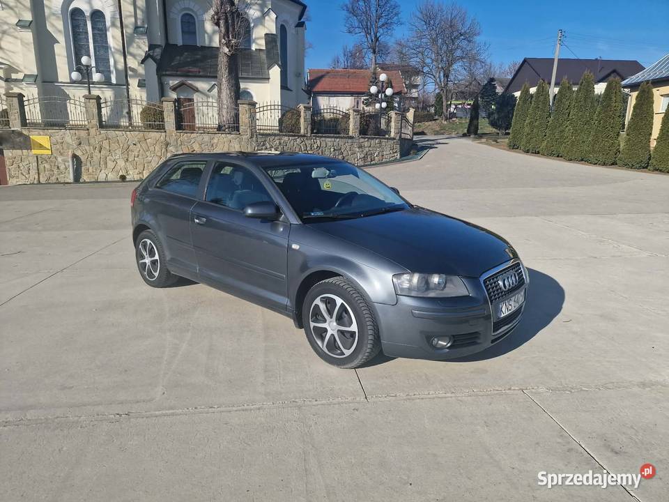 AUDI A3 SILNIK 20 TDI KLIMATRONIK SPALANIE 55 Rok produkcji 2006 A3 małopolskie Nowy Sącz