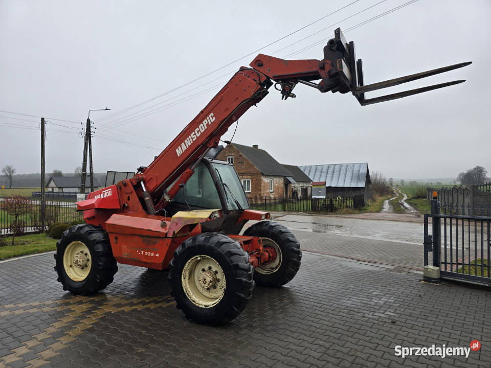 Ładowarka teleskopowa MANITOU MT 9284 4x4 9 m 28 podlaskie Serwatki sprzedam