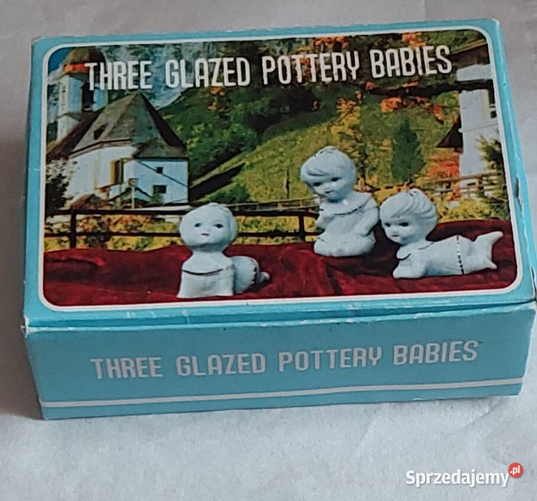 Dwie miniaturowe figurki dzieci kolekcjonerskie Białystok