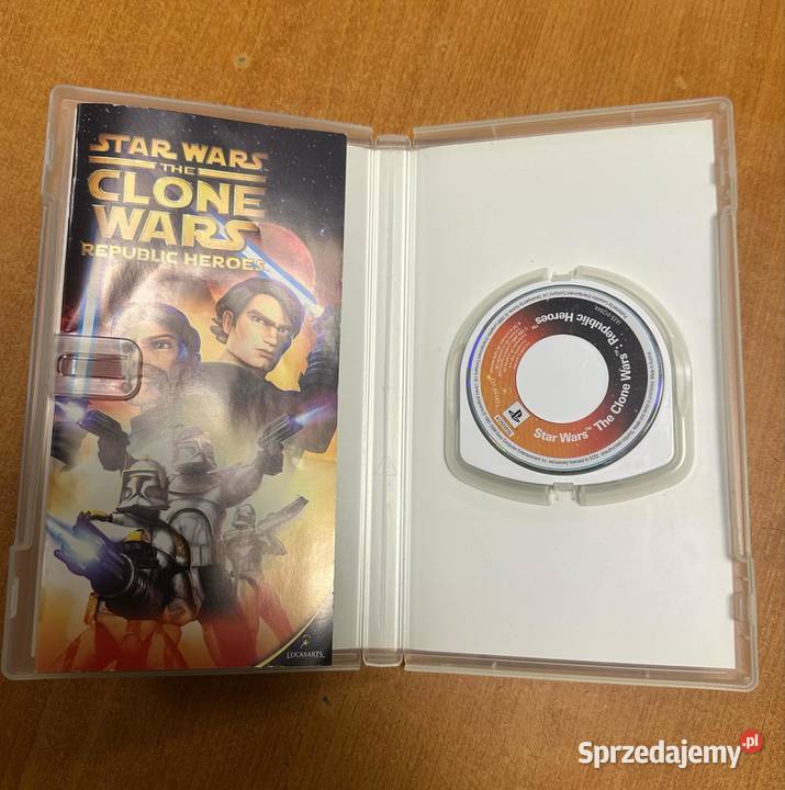 Gra na PSP Star Wars The Clone Wars Sony PSP Elbląg