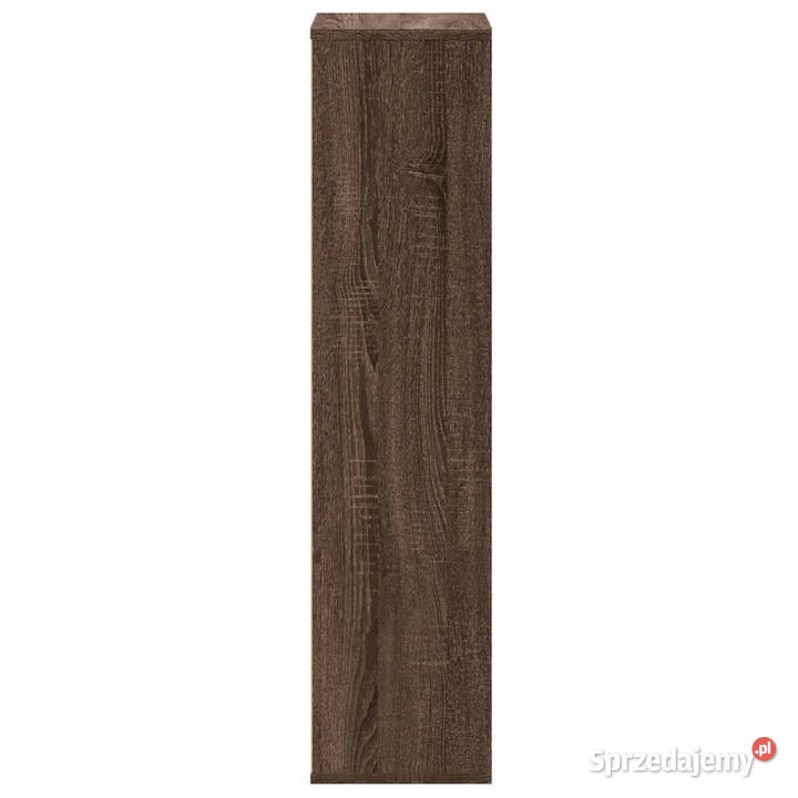 Regał brązowy dąb 50x25x105 materiał Warszawa