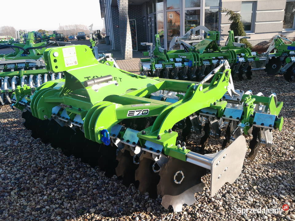 Brona kompaktowa Astat 3 m Tolmet wał daszkowy Sieradz