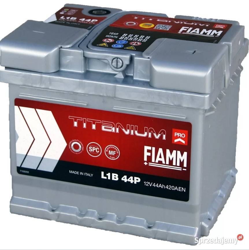 Akumulator FIAMM TITANIUM PRO 12V 44Ah 420A osobowe Wrocław