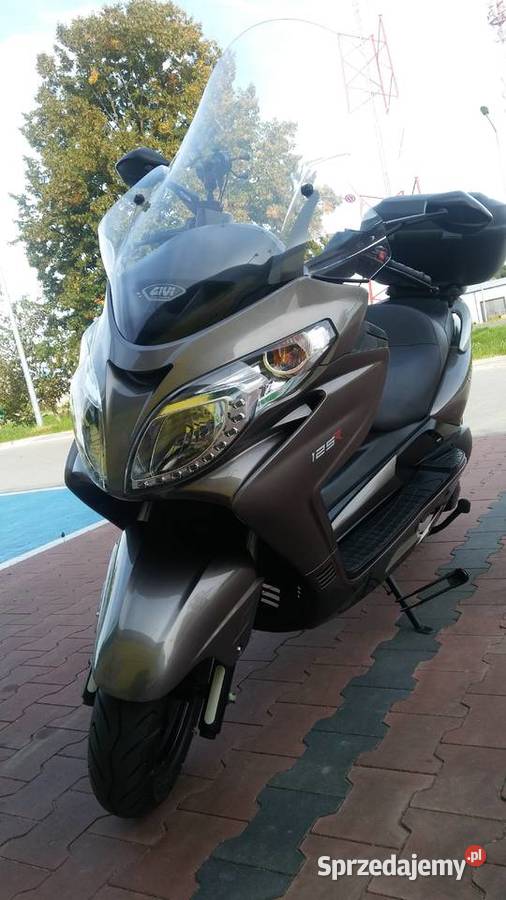 Skuter 125 Romet maxi 125r srebrny Mircze